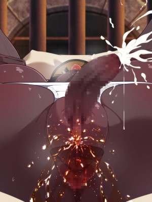 【朝風の雫】ふたなりダークエルフ看守さんvsふたなり死刑囚 ～恋のふたレズ刑務所24時～_278