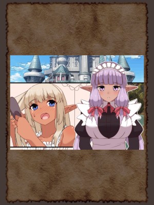 【朝風の雫】ふたなりダークエルフ看守さんvsふたなり死刑囚 ～恋のふたレズ刑務所24時～_159