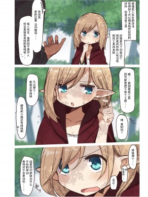 (同人誌) [いーすとはうす (パン☆工場)] エルフが住む家。 (オリジナル) [中国翻訳]_04