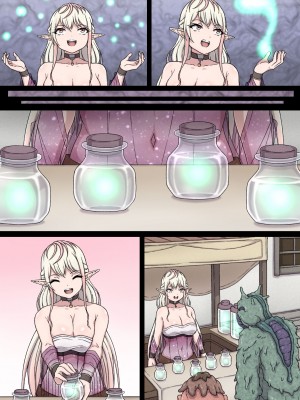 [さわくりーむ] 誘惑巨乳女エルフは搾乳モンスターの餌にされ～自慢の巨乳をエッチに改造され榨乳地獄に堕とされるカラダ～_080