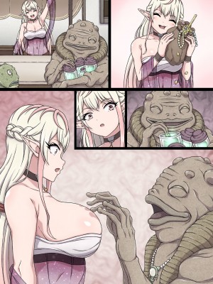 [さわくりーむ] 誘惑巨乳女エルフは搾乳モンスターの餌にされ～自慢の巨乳をエッチに改造され榨乳地獄に堕とされるカラダ～_082