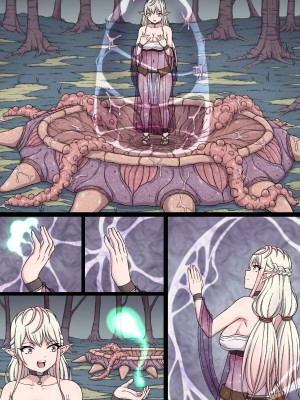 [さわくりーむ] 誘惑巨乳女エルフは搾乳モンスターの餌にされ～自慢の巨乳をエッチに改造され榨乳地獄に堕とされるカラダ～_079