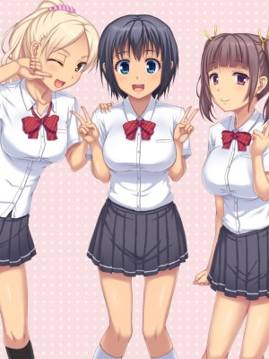 [天空のハルカ] 日焼け跡スク水JKレイプ～夏休みに犯された三人の女子〇生達～_002_001