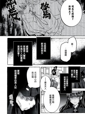 [梓月ちとせ ／ 犬咲] 悪役令嬢と歪んだ鳥籠 (溺愛令嬢は旦那さまから逃げられません…っ アンソロジーコミック：5_1)｜反派千金與扭曲的鳥籠 [莉赛特汉化组]_12