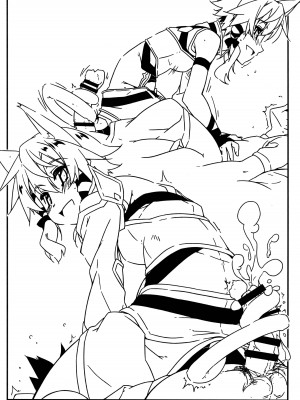 (C101) [行脚堂 (しけー)] アスナ公認でセフレになったシノのん大勝利 (ソードアート・オンライン) [中国翻訳]_19