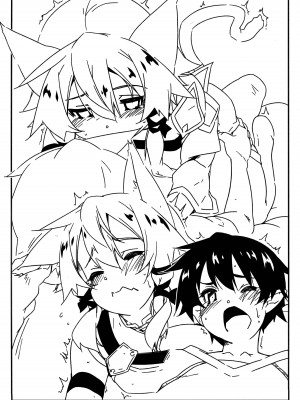 (C101) [行脚堂 (しけー)] アスナ公認でセフレになったシノのん大勝利 (ソードアート・オンライン) [中国翻訳]_20