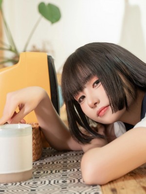 爆机少女喵小吉 - 日常写真-放课后_005