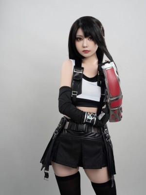 爆机少女喵小吉 - 最终幻想7 蒂法_15