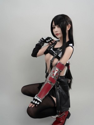 爆机少女喵小吉 - 最终幻想7 蒂法_41