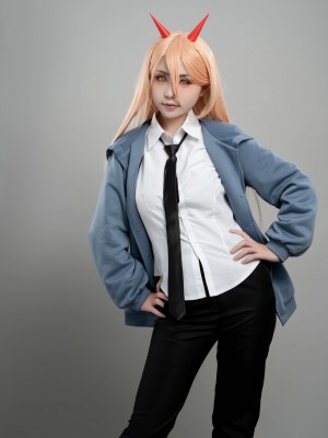 爆机少女喵小吉 - 电锯人 帕瓦_01