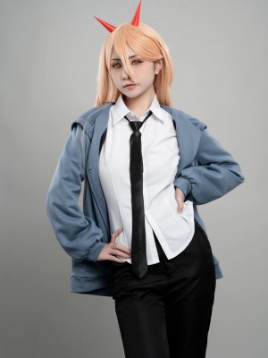 爆机少女喵小吉 - 电锯人 帕瓦_03