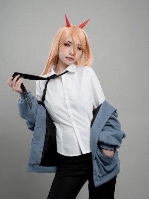 爆机少女喵小吉 - 电锯人 帕瓦_04