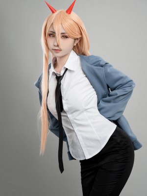 爆机少女喵小吉 - 电锯人 帕瓦_08