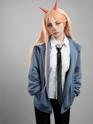 爆机少女喵小吉 - 电锯人 帕瓦_20