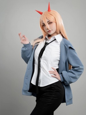 爆机少女喵小吉 - 电锯人 帕瓦_61