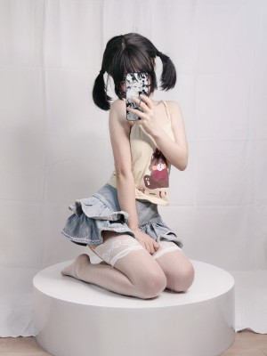 神沢永莉 - No.004 - 绫蛋糕裙吊带袜汐 [22P]_006