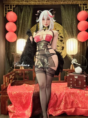 Hane Ame 雨波 - Ägir Golden Dragon Among Auspicious Clouds_33