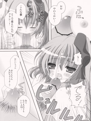 (C78) [きのこのみ (kino konomi)] ごめんね☆フランドールちゃん (東方Project)_013