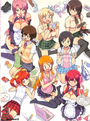 [Number2 (たくじ)] 俺の妹ふくめて全員中出しまとめ本。 COLOR総集編 (俺の妹がこんなに可愛いわけがない、ドリームクラブ、僕は友達が少ない)_152