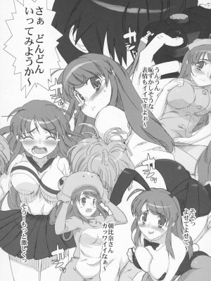 (C70) [スタジオ・ワラビー (たくじ)] 「非日常系。」 (涼宮ハルヒの憂鬱)_022