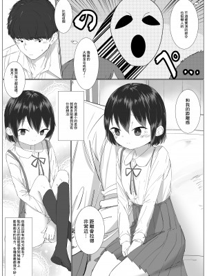 [さかえてないです。 (さかえ)] 距離感の近すぎる妹とあまあまイチャラブえっち [中国翻訳]_04