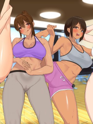 [ぽるちーに] メス臭漂う爆乳インストラクターとエロ汁塗れで孕ませトレーニングできる種付けジム!_600