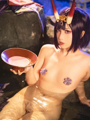 小和甜酒 NO.002 &阿呀 - 温泉酒吞奶光双人_041