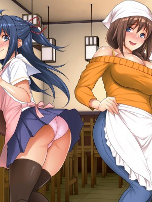 [ぽるちーに] 田舎の定食屋の美人母娘がハメごろだったので何度も孕ませ交尾して種付け常連客になった話_518