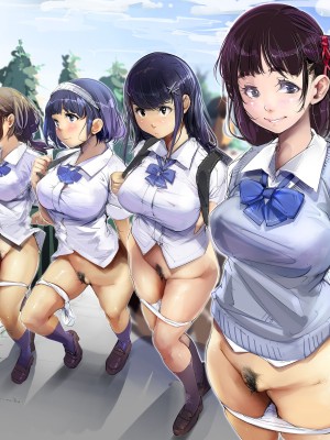 [サークル尾髭丹 (尾髭丹)] 夏どぴゅっ2〜いつでも排卵日着床200％女子たち〜_0690