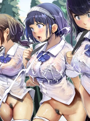 [サークル尾髭丹 (尾髭丹)] 夏どぴゅっ2〜いつでも排卵日着床200％女子たち〜_0716