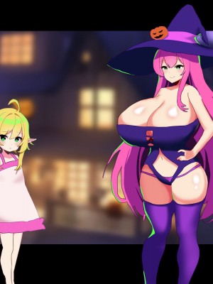 [メス堕ち亭]〜メス堕ちハロウィン〜 ふたなり魔女にメスにされちゃうエルフショタ_024