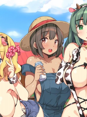 [ラブリテス (きびぃもか)] メス牧場で爆乳牛娘に種付け交尾孕ませ体験！_413