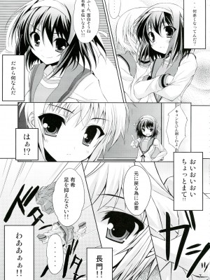 (C74) [ニュートンの林檎 (戌角柾)] キョン子の災難 (涼宮ハルヒの憂鬱)_006