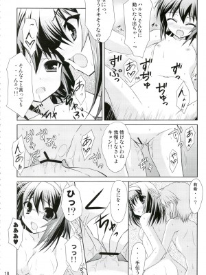 (C74) [ニュートンの林檎 (戌角柾)] キョン子の災難 (涼宮ハルヒの憂鬱)_017