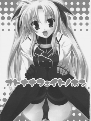 (C72) [ニュートンの林檎 (戌角柾)] オトナナフェイトノホン (魔法少女リリカルなのは)_002