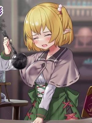 [はにわモナカ (エロッチ)] 森から出てきた、人間を知らないエルフの錬金術師 騙されバッドエンド編 [中国翻訳]_004