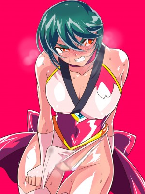 [ワラビモチー] 対魔童貞師みどり Ero フタナリ調教総集編 [胸垫汉化组]_57