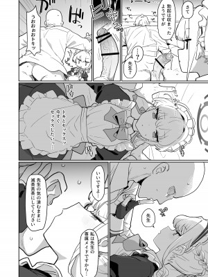 [Ballistic onahole (Б)] ドキドキ トキ★メキ メイドキス (ブルーアーカイブ)_13