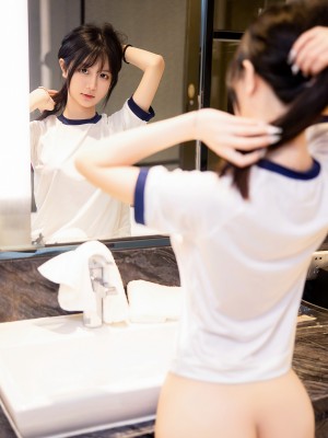 [XiuRen秀人网] 2023.03.21 No.6447 谢小蒽 School Girl_0035