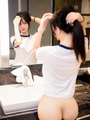 [XiuRen秀人网] 2023.03.21 No.6447 谢小蒽 School Girl_0036