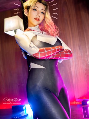 HaneAme 雨波 - 蜘蛛侠格温 Spider-Gwen_05