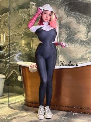 HaneAme 雨波 - 蜘蛛侠格温 Spider-Gwen_33