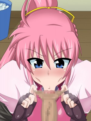 (同人CG集) [HINJYAKU] 気づいたら、いつの間にかキモブタ男のオチ○ポ穴に作り変えられていた女の子のお話～気高き騎士の末路編～ (魔法少女リリカルなのは)_0051_0~1