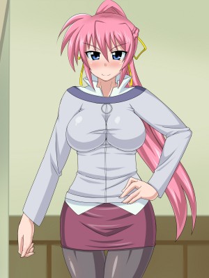 (同人CG集) [HINJYAKU] 気づいたら、いつの間にかキモブタ男のオチ○ポ穴に作り変えられていた女の子のお話～気高き騎士の末路編～ (魔法少女リリカルなのは)_0318_0~1