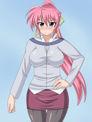 (同人CG集) [HINJYAKU] 気づいたら、いつの間にかキモブタ男のオチ○ポ穴に作り変えられていた女の子のお話～気高き騎士の末路編～ (魔法少女リリカルなのは)_0547_0~1