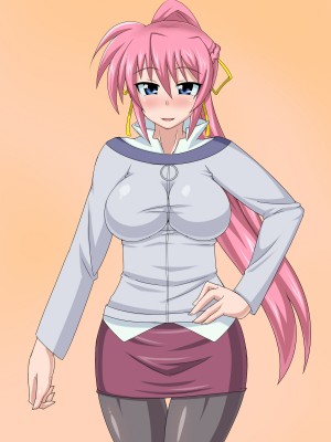 (同人CG集) [HINJYAKU] 気づいたら、いつの間にかキモブタ男のオチ○ポ穴に作り変えられていた女の子のお話～気高き騎士の末路編～ (魔法少女リリカルなのは)_0549_0~1