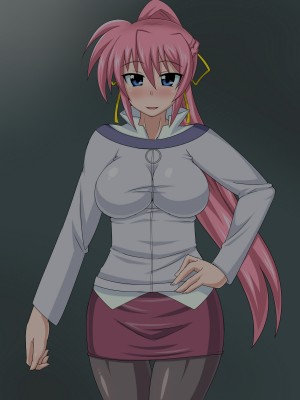 (同人CG集) [HINJYAKU] 気づいたら、いつの間にかキモブタ男のオチ○ポ穴に作り変えられていた女の子のお話～気高き騎士の末路編～ (魔法少女リリカルなのは)_0554_0~1