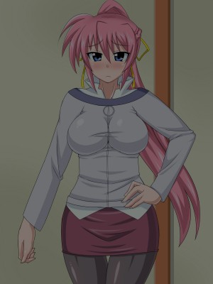 (同人CG集) [HINJYAKU] 気づいたら、いつの間にかキモブタ男のオチ○ポ穴に作り変えられていた女の子のお話～気高き騎士の末路編～ (魔法少女リリカルなのは)_0621_0~1