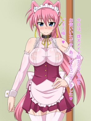 (同人CG集) [HINJYAKU] 気づいたら、いつの間にかキモブタ男のオチ○ポ穴に作り変えられていた女の子のお話～気高き騎士の末路編～ (魔法少女リリカルなのは)_0696_0~1