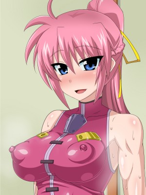 (同人CG集) [HINJYAKU] 気づいたら、いつの間にかキモブタ男のオチ○ポ穴に作り変えられていた女の子のお話～気高き騎士の末路編～ (魔法少女リリカルなのは)_0918